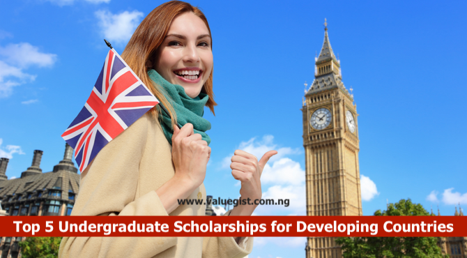Top 5 Undergraduate Scholarships for Developing Countries