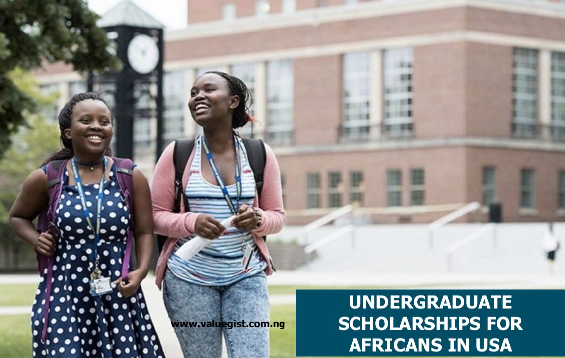 Undergraduate Scholarships for Africans in USA